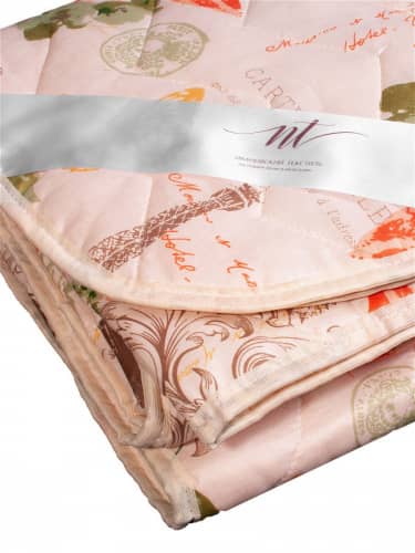 Купить Одеяло-покрывало Ивановский Текстиль «Летнее» облегченное 150 г 1,5 спальное по низкой цене