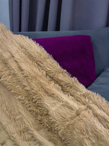 Купить Плед Apriori покрывало на кровать диван пушистое и мягкое по низкой цене