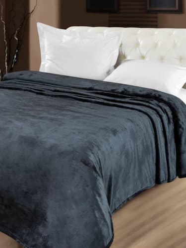 Купить Плед Letto Велсофт, размер 220x200 см, п/э по низкой цене