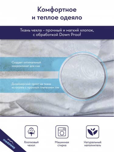 Купить Одеяло MedSleep LANDAU по низкой цене