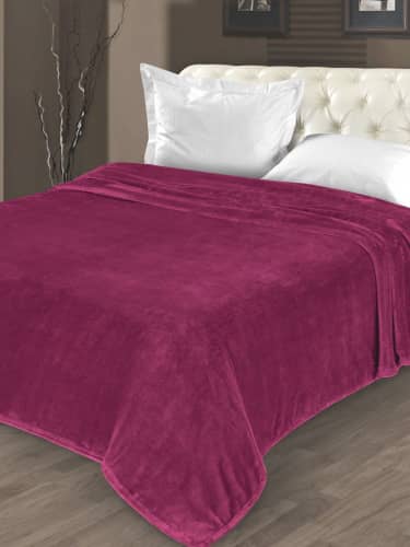 Купить Плед Letto Велсофт, размер 220x200 см по низкой цене