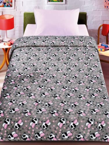 Купить Плед Letto Велсофт, размер 140x200 см по низкой цене