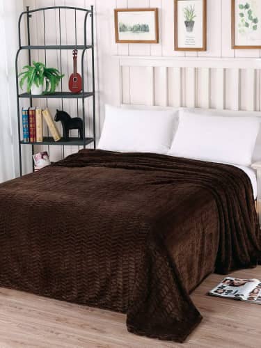 Купить Плед Sofi de Marko Велсофт с фактурным рисунком 220х240 по низкой цене