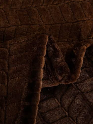 Купить Плед Sofi de Marko Велсофт с фактурным рисунком 220х240 по низкой цене