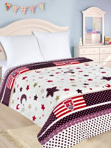 Купить Плед Letto Велсофт, размер 220x200 см по низкой цене