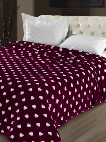 Купить Плед Letto Велсофт, размер 220x200 см по низкой цене