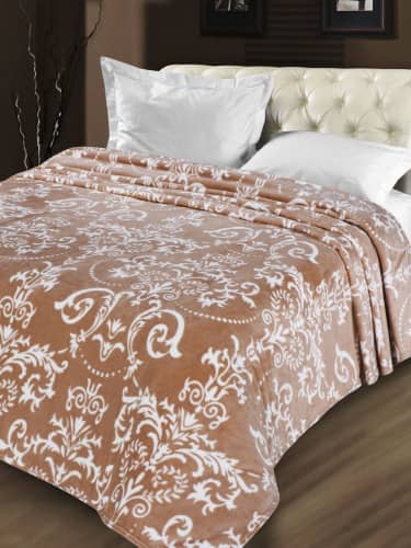 Купить Плед Letto Велсофт, размер 220x200 см, п/э по низкой цене