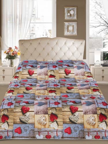 Купить Покрывало Letto, 180x210 см по низкой цене
