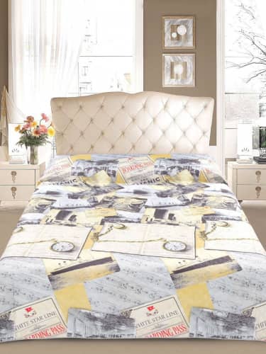 Купить Покрывало Letto 240x210 см по низкой цене
