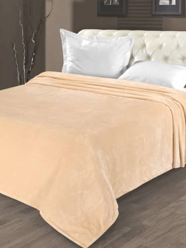 Купить Плед Letto Велсофт, размер 220x200 см по низкой цене