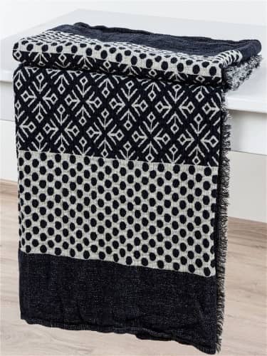 Купить Плед Белорусский Лен Нуар по низкой цене