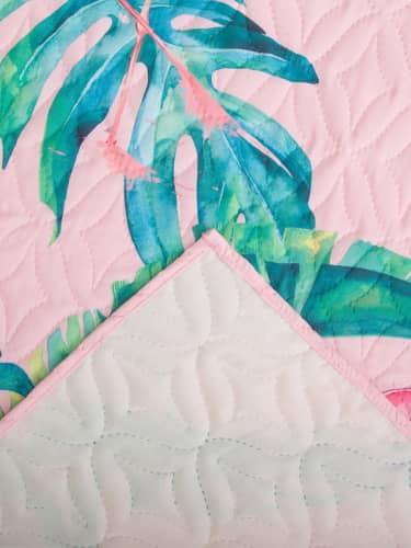 Купить Покрывало Этель евро Tropical flamingo по низкой цене