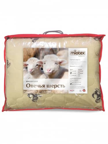 Купить Одеяло Ol-Tex Miotex Овечья шерсть всесезонное 140х205 по низкой цене