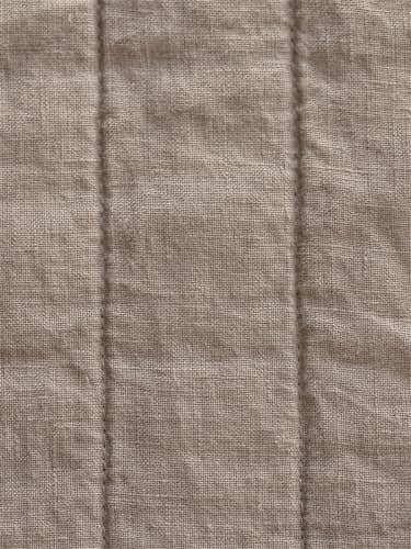 Купить Покрывало Detalio льняное стеганое 230х230 см по низкой цене