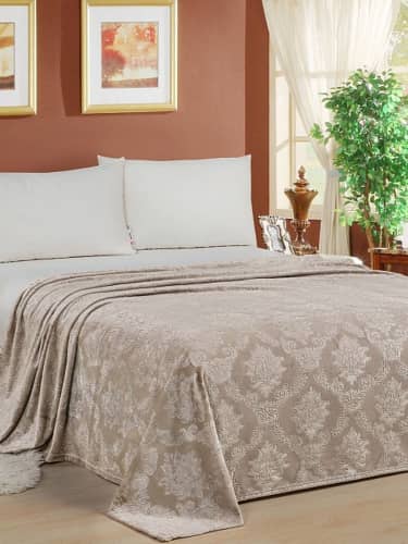 Купить Плед Letto Велсофт, размер 220x200 см по низкой цене