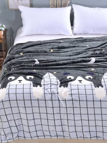 Купить Плед Letto Велсофт, размер 140x200 см по низкой цене