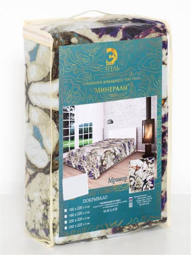Купить Покрывало Этель Минералы Мрамор по низкой цене