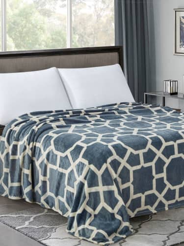 Купить Плед Letto Велсофт, размер 220x200 см по низкой цене