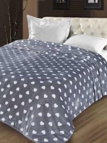 Купить Плед Letto Велсофт, размер 140x200 см, п/э, Letto по низкой цене