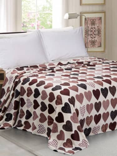 Купить Плед Letto Велсофт, размер 220x200 см по низкой цене