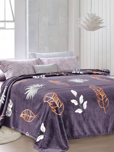Купить Плед Letto Велсофт, размер 220x200 см по низкой цене