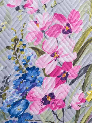 Купить Покрывало Этель Акварельные цветы 150х210 по низкой цене