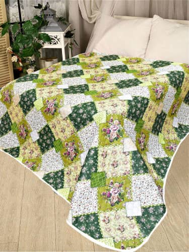 Купить Одеяло Arkady  облегченное Печворк 2,0сп по низкой цене