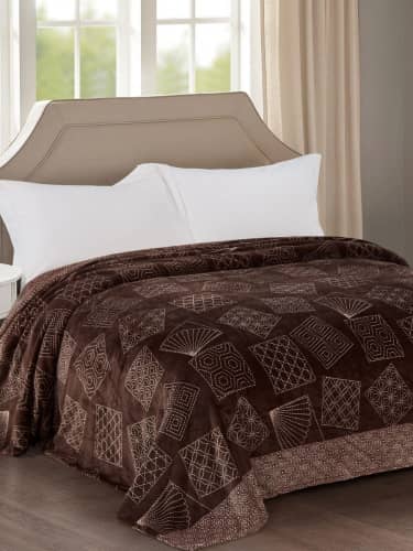 Купить Плед Letto Велсофт, размер 220x200 см по низкой цене