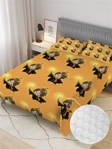 Купить Покрывало Ambesonne Вселенная Гарри Поттера , 1,5-спальное 160x220 см по низкой цене