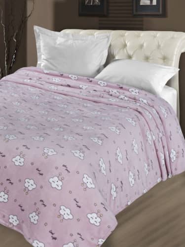 Купить Плед Letto Велсофт, размер 220x200 см по низкой цене