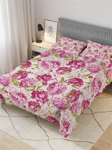 Купить Покрывало Ambesonne стеганое жаккардовое с 2-мя наволочками, Евро 220x235 см по низкой цене