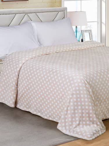 Купить Плед Letto Велсофт, размер 220x200 см по низкой цене