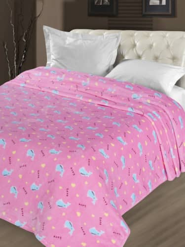 Купить Плед Letto Велсофт, размер 140x200 см по низкой цене