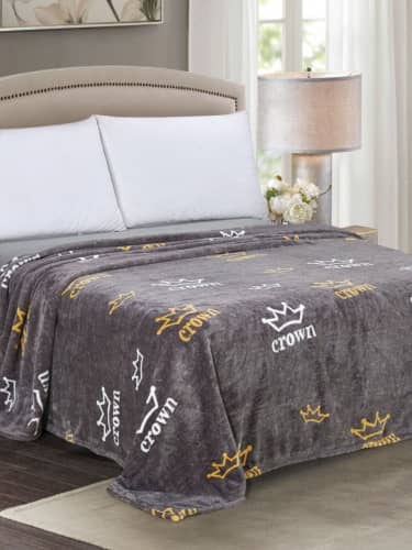 Купить Плед Letto Велсофт, размер 175x200 см по низкой цене