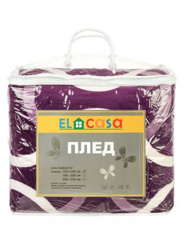 Купить Плед El Casa, 150х200 см по низкой цене