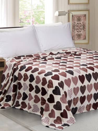 Купить Плед Letto Велсофт, размер 175x200 см по низкой цене