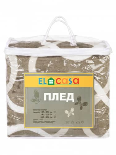Купить Плед El Casa, 200х230 см по низкой цене