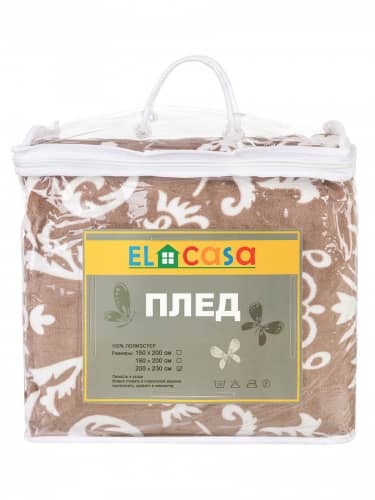 Купить Плед El Casa, 200х230 см по низкой цене