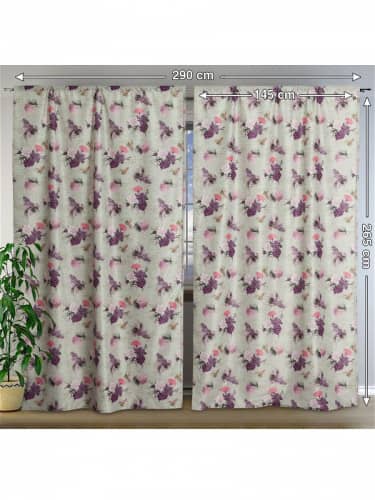 Купить Шторы Ambesonne комплект, 290х265 см по низкой цене