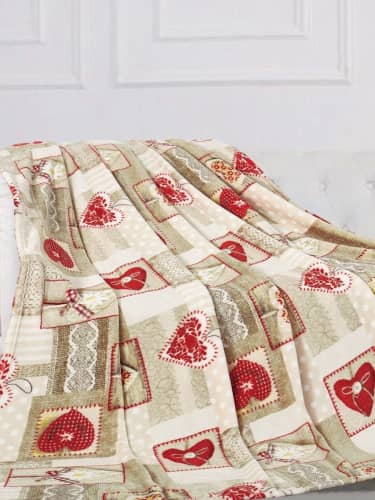 Купить Плед Letto Велсофт, размер 220x200 см по низкой цене