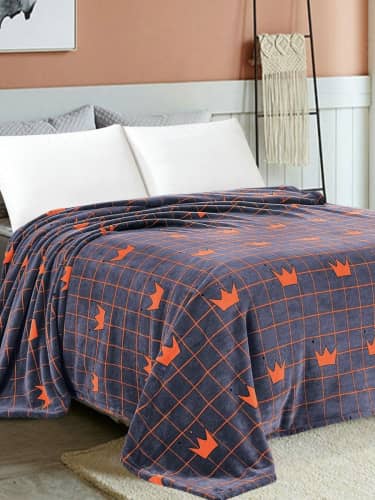 Купить Плед Letto Велсофт, размер 140x200 см по низкой цене