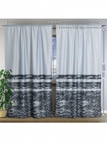 Купить Шторы Ambesonne комплект, 290х265 см по низкой цене