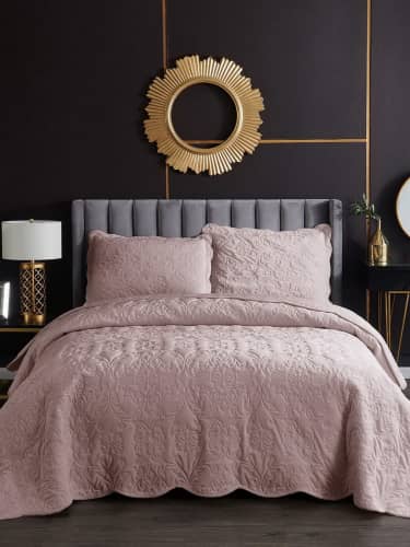 Купить Покрывало Sofi de Marko велюровое Амара 240х260 по низкой цене