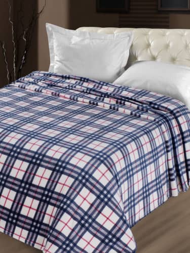 Купить Плед Letto Велсофт, размер 220x200 см, п/э по низкой цене
