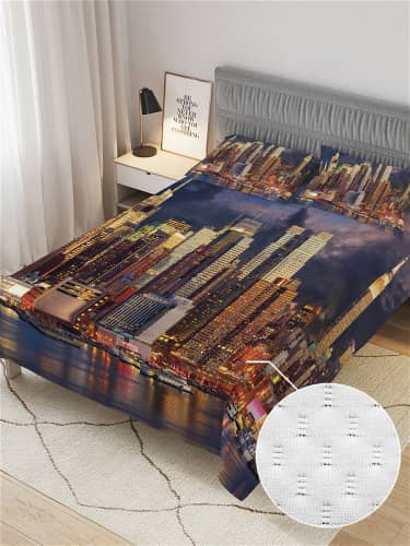 Купить Покрывало Ambesonne Ошеломительная красота , Евро 220x235 см по низкой цене