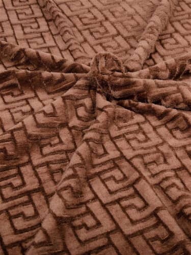 Купить Плед Bozhong Home Textile Лабиринт , 200x220 см по низкой цене