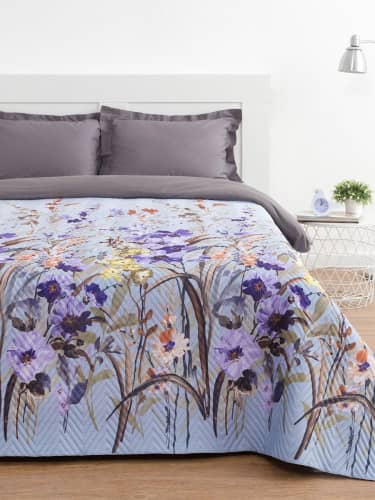 Купить Покрывало Этель Акварельные цветы 150х210 по низкой цене