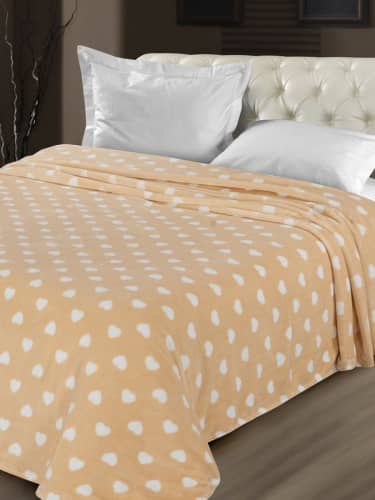 Купить Плед Letto Велсофт, размер 140x200 см по низкой цене