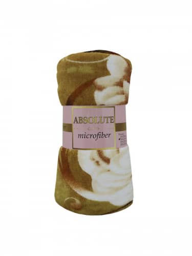 Купить Плед TexRepublic Absolute Пионы 3D Микрофайбер 2-спальный по низкой цене