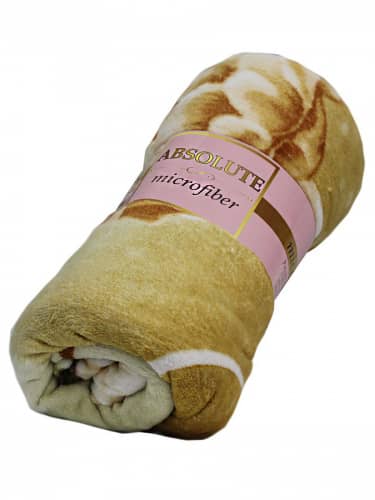 Купить Плед TexRepublic Absolute Пионы 3D Микрофайбер 2-спальный по низкой цене